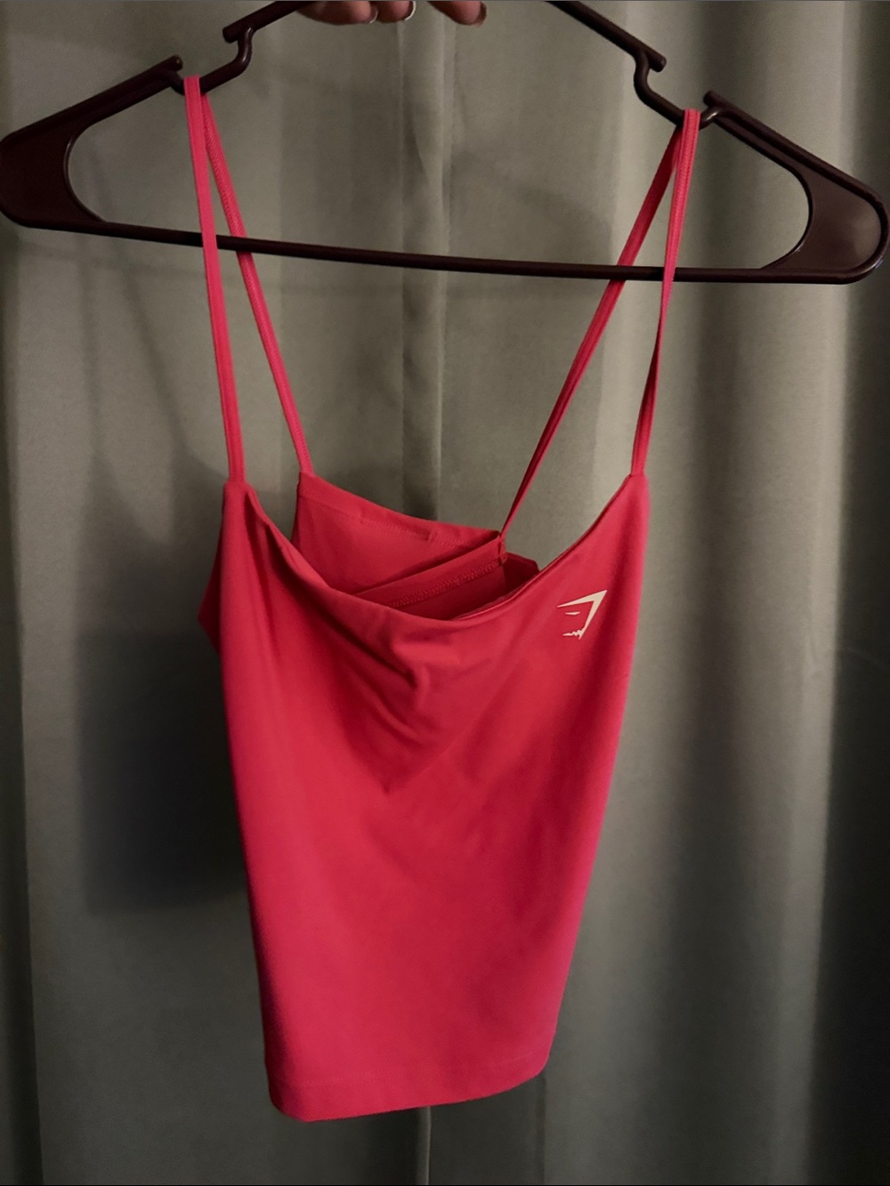 Gymshark Hot Pink Double-Strap Seamless Cami